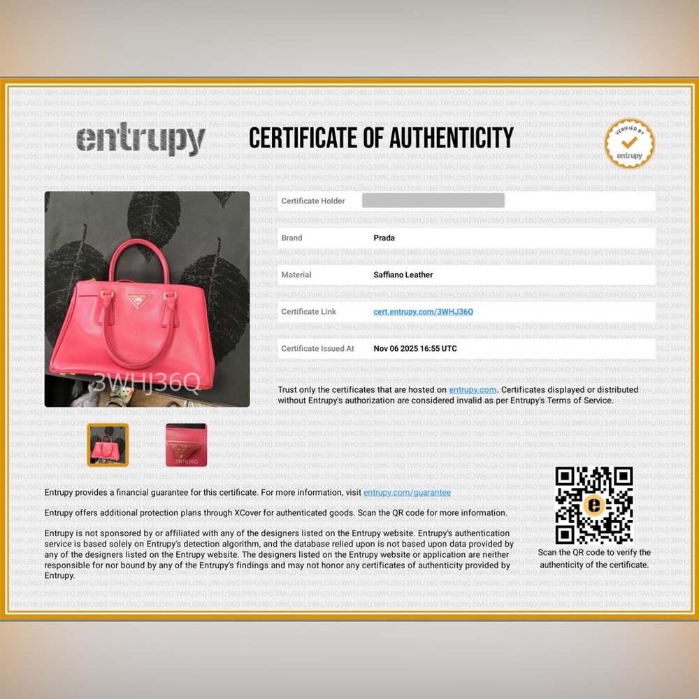 PRADA Galleria Small Leather Handbag - Authenticated - Picture 13 of 15